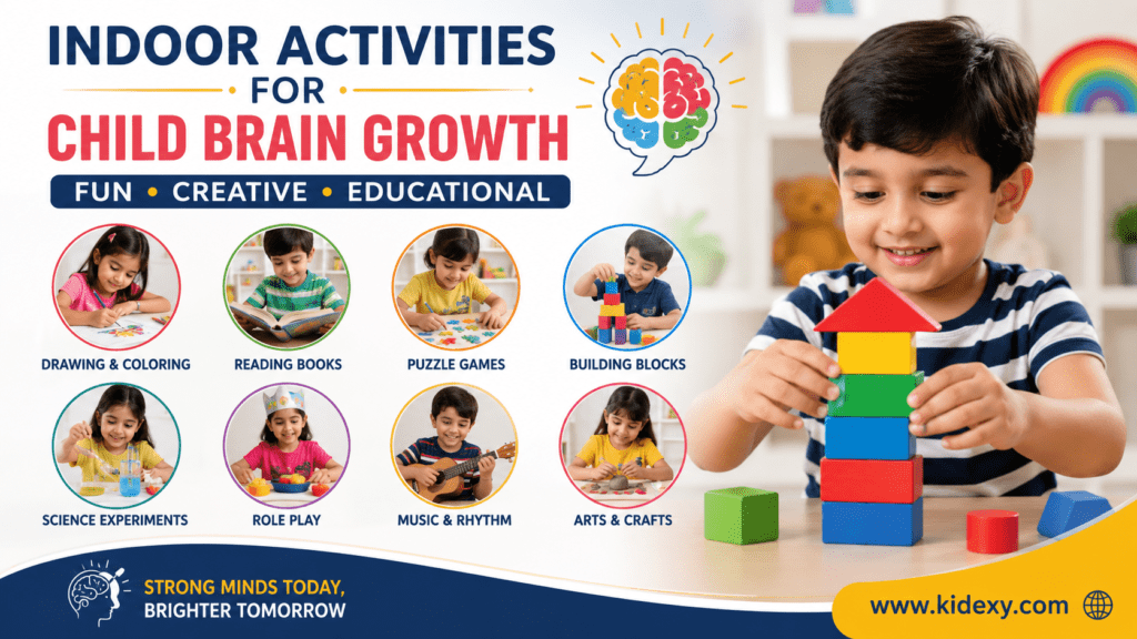 indoor activities for child brain growth