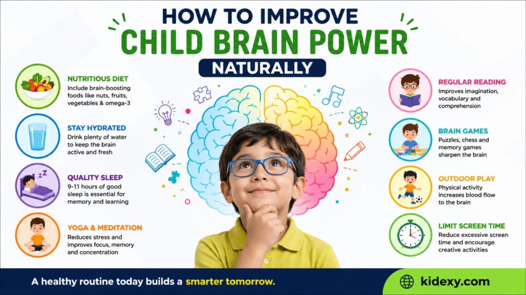 how to improve child brain power naturally