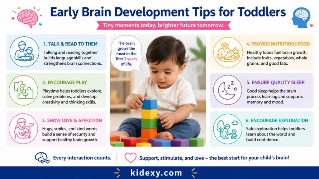 early brain development tips for toddlers