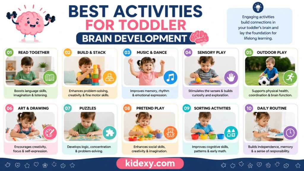 best activities for toddler brain development