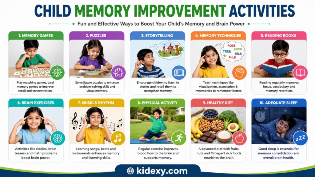 child memory improvement activities