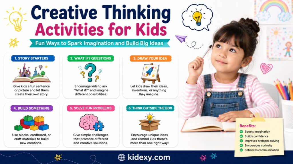 creative thinking activities for kids