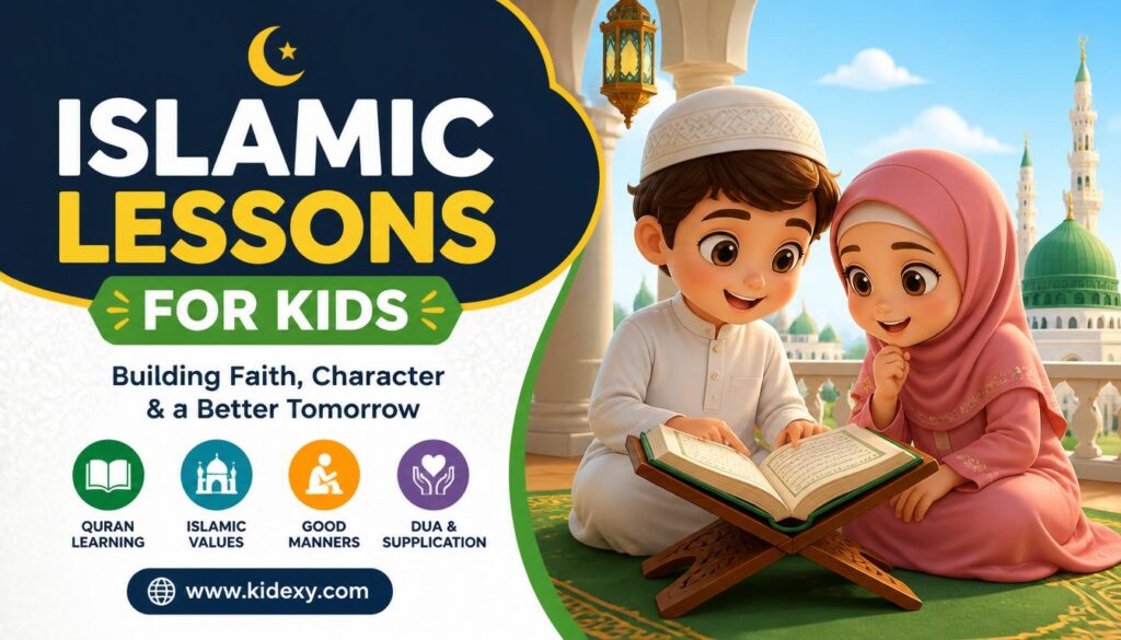 Islamic Kids: Best Cartoons, Videos, Games, Songs and Learning Activities for Muslim Children 5 gpt image 2 islamic kids highly relevant featured image for blog post professional clear vis 0 islamic kids